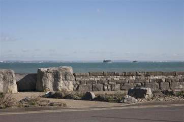 View from front of Merries of the Solent