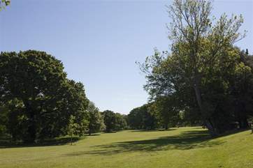 The Lodge is located on the edge of green and pleasant Appley Park.