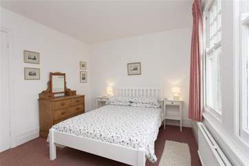 The second double bedroom is light, airy and again very peaceful