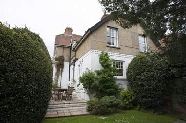 Children can let off steam safely in the garden whilst you relax on the adjoining terrace