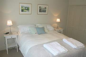 The second double bedroom