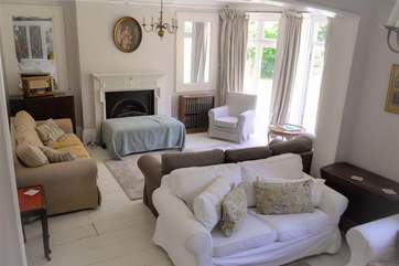 Large living room with ample seating