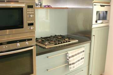 Modern fully equipped kitchen