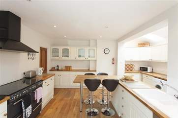 Modern light airy kitchen