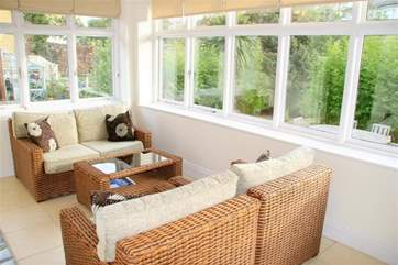 Beautiful Summer house attached to the kitchen