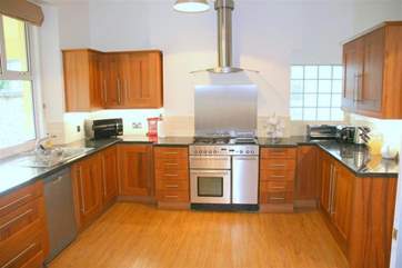 There is everything you would hope to find in such a well equipped kitchen