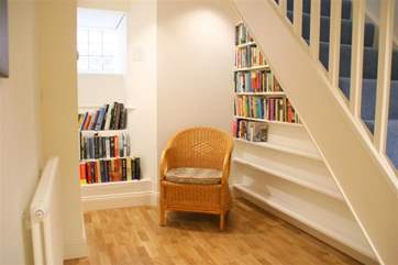 Plenty on offer to read during your holiday on the lower ground floor