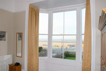 Sea views from the Master bedroom