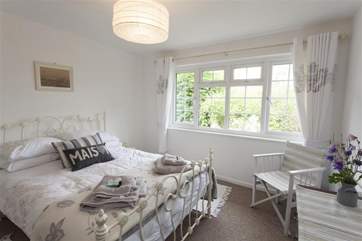 Main bedroom with pretty views
