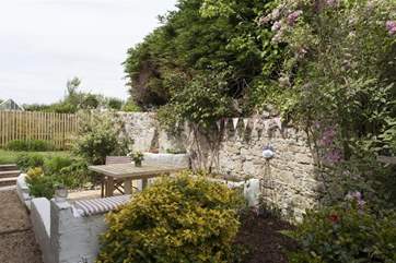 Enclosed rear garden