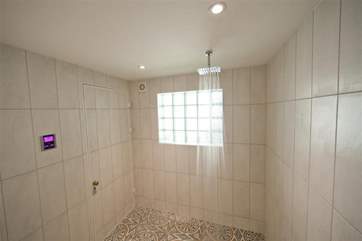 Large modern wet-room on the ground floor