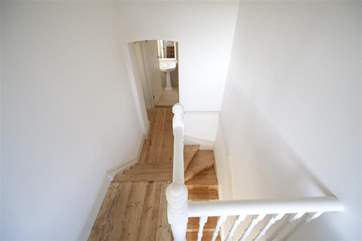 Light airy hallway and stairs