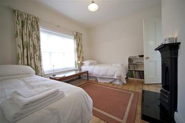 Twin bedroom on first floor