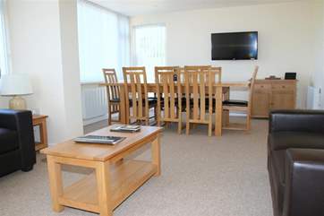 Plenty of dining space here