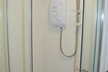En-suite bathroom with walk-in shower cubicle