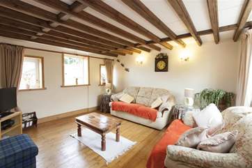 Open plan living room