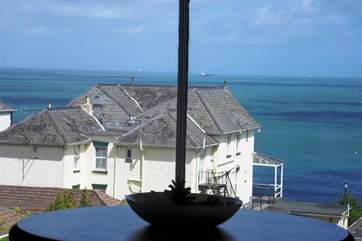 The sea view from The Beatrice Studio.