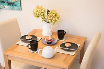 Relax with a cream tea for two