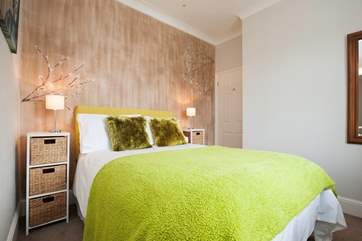 Get a good nights sleep in this super comfortable double bed