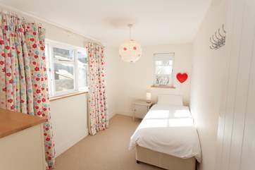 Single bedroom in the main house on the ground floor