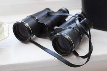Grab the binoculars and watch the ships sail by.