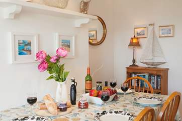 Sit the family around the table and discuss your day's adventures.