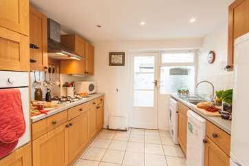 As you're on holiday you may not feel like cooking but if you do, the kitchen comes well-equipped with everything you need - just add your favourite ingredients!
