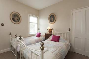 The twin room is equally comfortable and appealing.