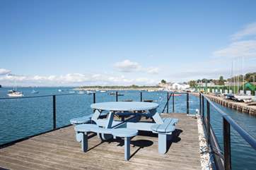 Al fresco dining with a difference.