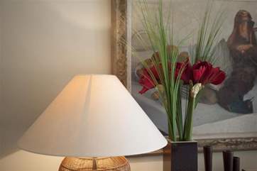 The property is tastefully furnished.