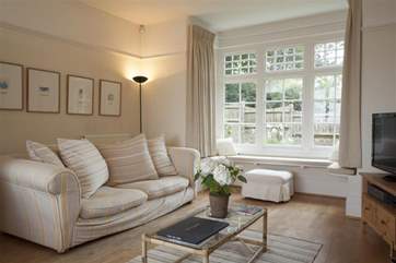 Comfortable seating and space to stretch the legs out.
