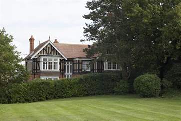 A large garden can be found adjacent the front of the property.