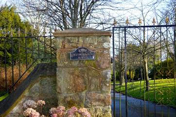 Gated entrance