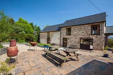 Communal patio situated at the rear of the property. This is also shared with the Owners of the property.