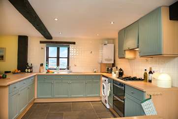 A well-equipped and spacious kitchen. Perfect for whipping up a feast or simply preparing a treat for two.