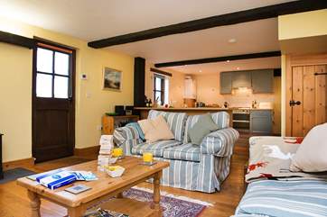 The ground floor offers a bright and welcoming open plan arrangement.