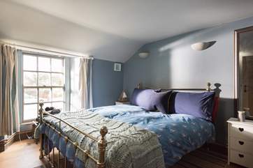 Calm colours and stylish features can be found throughout the cottage,