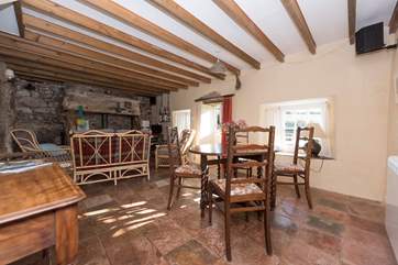 The dining-area.