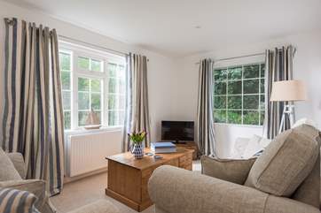 The snug is perfect for a little quiet time to relax with a book or watch a favourite TV programme.