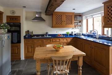 Everything you could need in this family kitchen to conjure up a holiday feast.