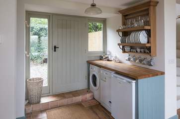 Step into the cottage on the ground floor, which leads you straight into the glorious kitchen-area.