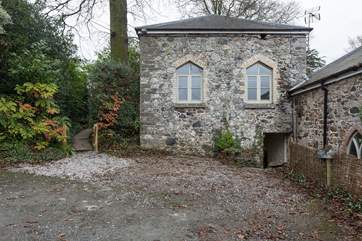 Your private car parking area is right next to the cottage.