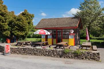 The village has a wonderful seasonal tea-room.