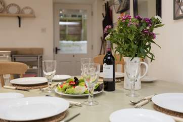 Eating in is as much of a treat as strolling down the road to the Royal Oak.