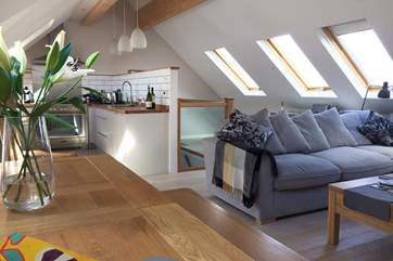 Calm colour schemes create the perfect atmosphere for your stay at The Willows.