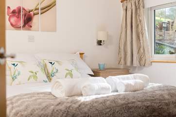 Quality linens and fluffy towels await you.