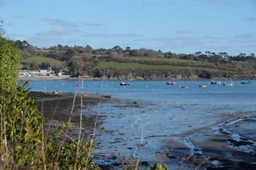 The Helford River and its estuaries are right on your doorstep, so if you like walking and wildlife watching you will be in holiday heaven.