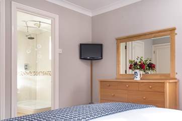 The master bedroom has an ensuite shower room (Bedroom 1).