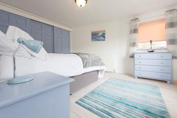 The bedroom.