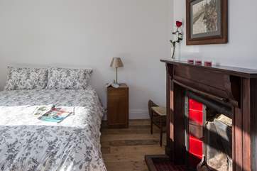 The Owners have keep the characteristics of the property with the orignal fire place and floor boards